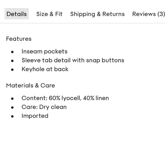 Aritzia Wilfred Tavin Belted Linen-Blend Midi/Maxi Dress size Large - Picture 7 of 13